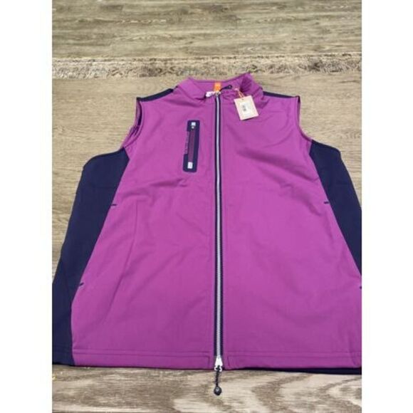 Peter Millar Men’s Large  Crown Sport Hyperlight Fuse Hybrid Golf Vest - Picture 3 of 9